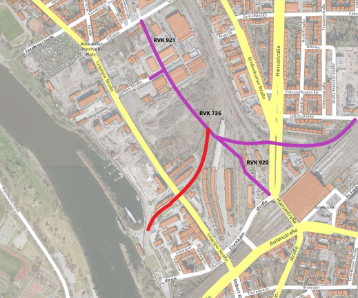 2022 01 17 Radwege Radverkehrskonzept Alter Leipziger Bf klein Grafik ADFC DD
