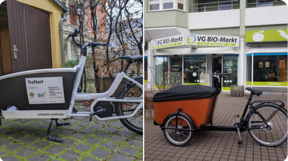 Neue Lastenraeder Feb 2022 ADFC Dresden