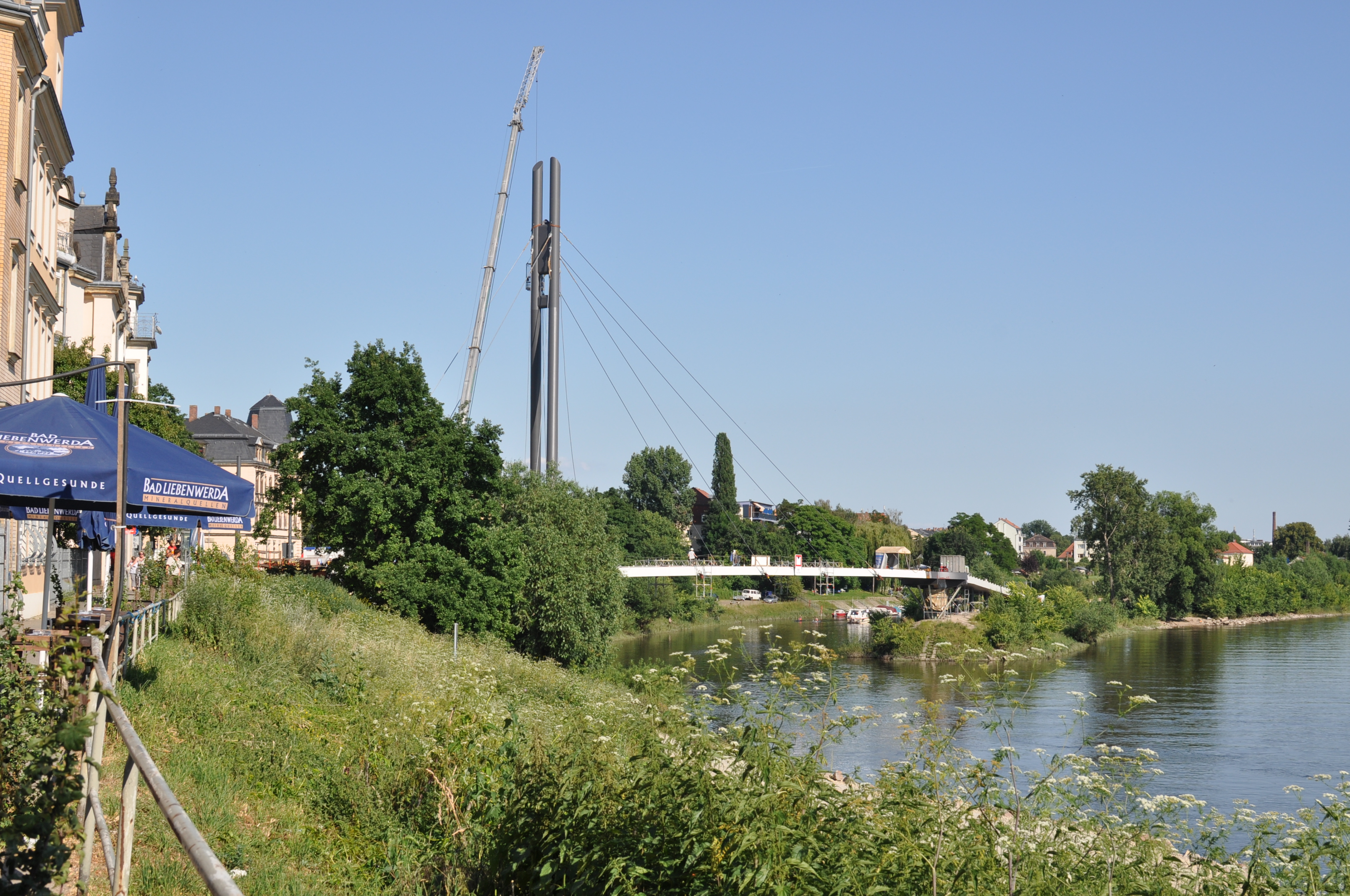 Molenbrücke in Bau (c) ADFC