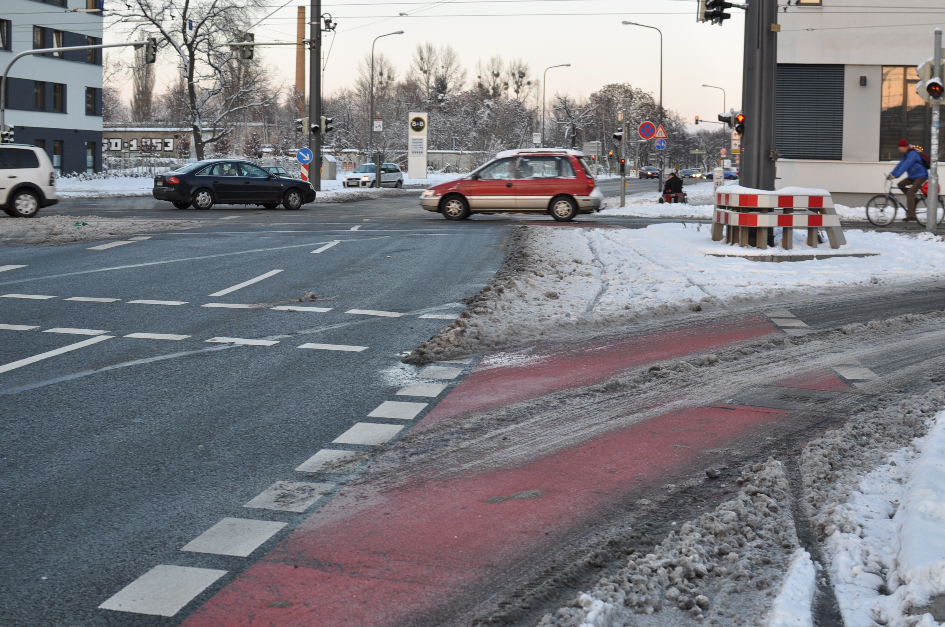 Radfahren im Winter (c) ADFC