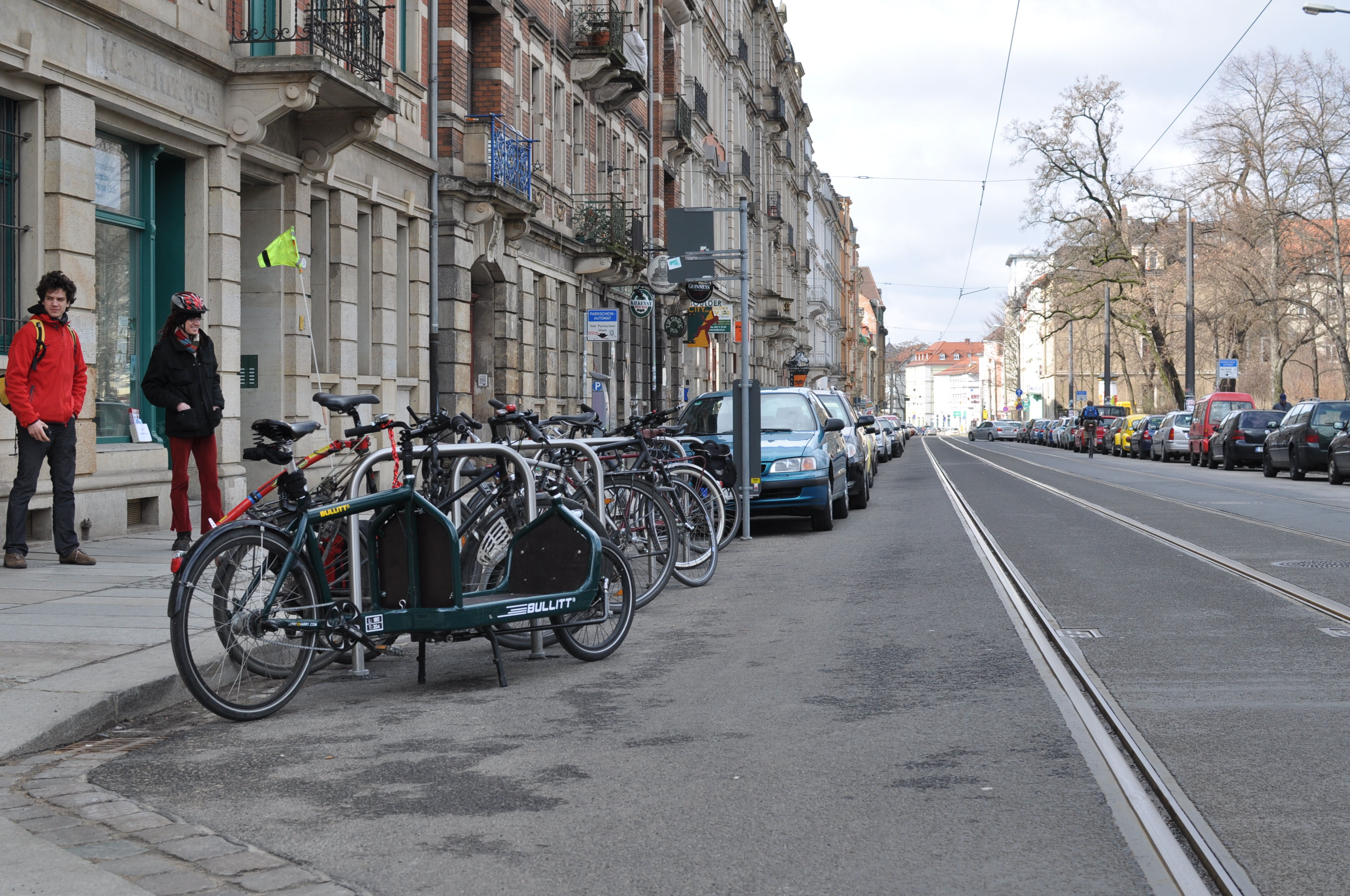Fahrradbügel Bischofsweg 38 (c) ADFC
