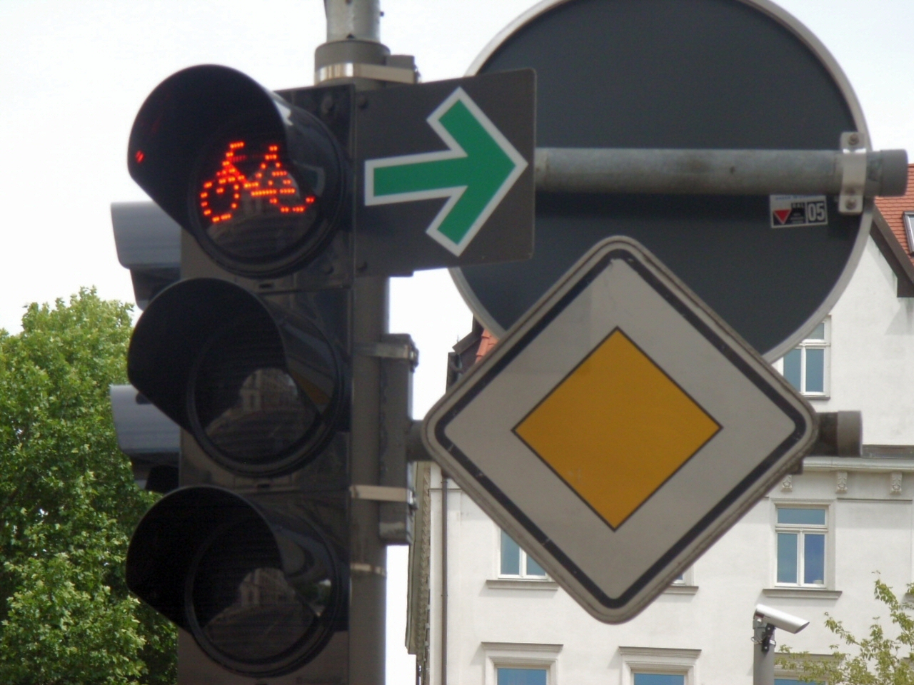 Grüner Pfeil für Radfahrer Leipzig (c) ADFC