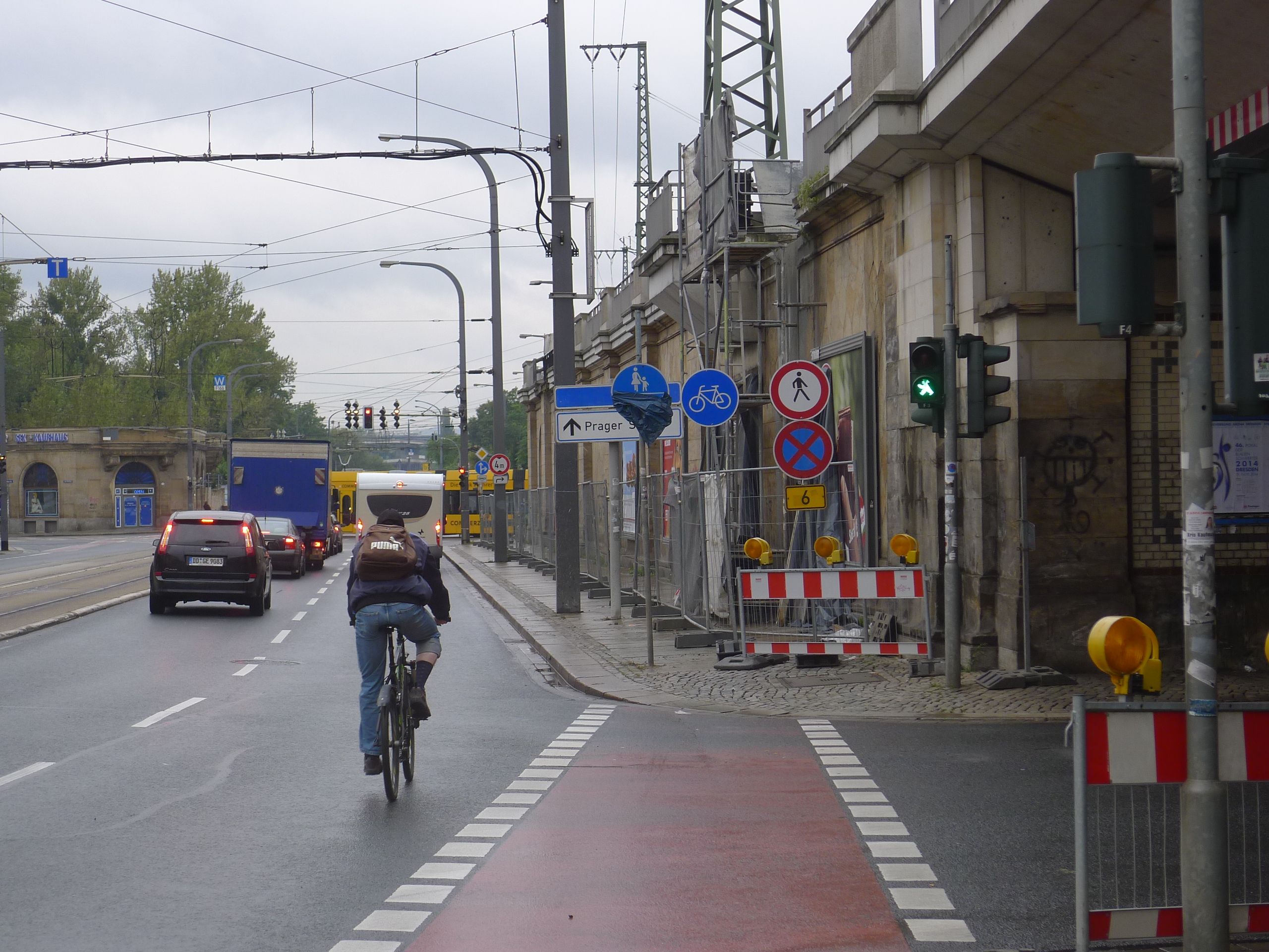Antonstraße Baustelle (c) ADFC