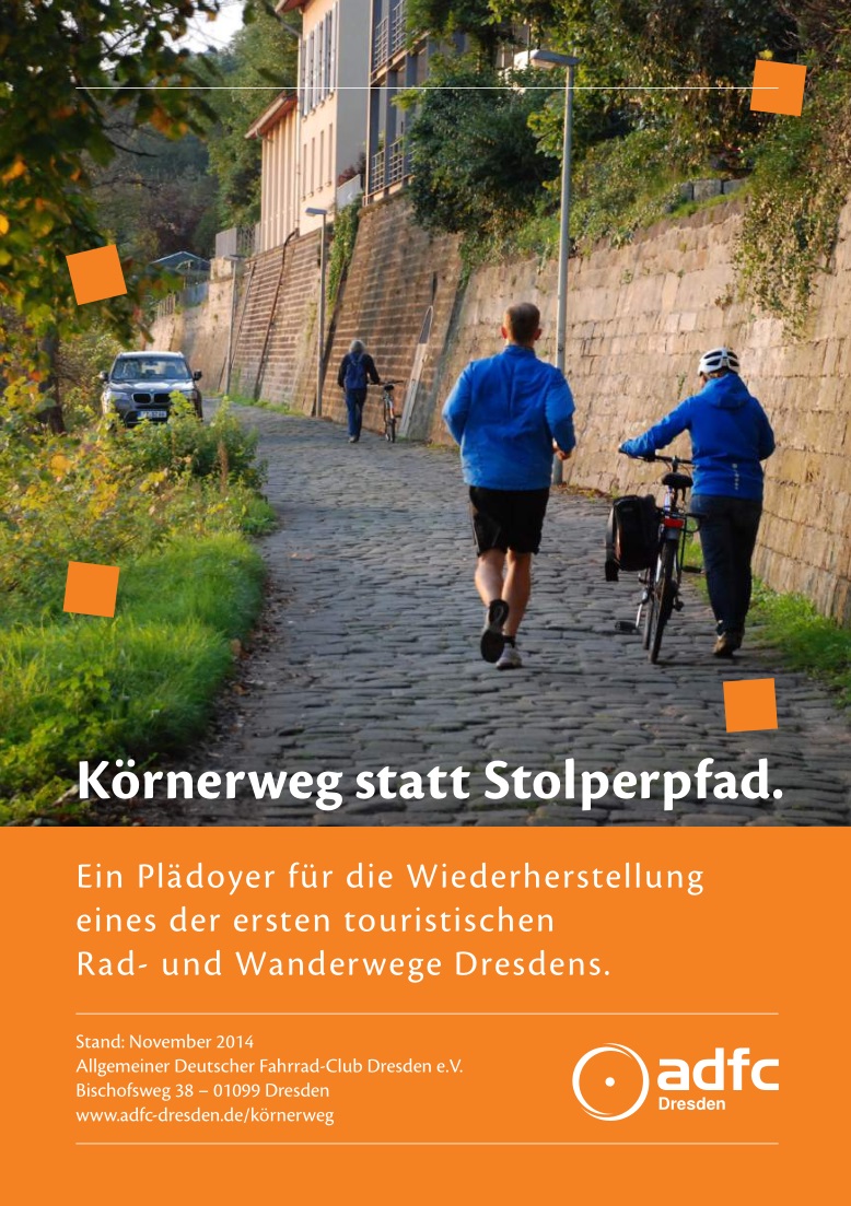 Körnerweg-Flyer Cover (c) ADFC