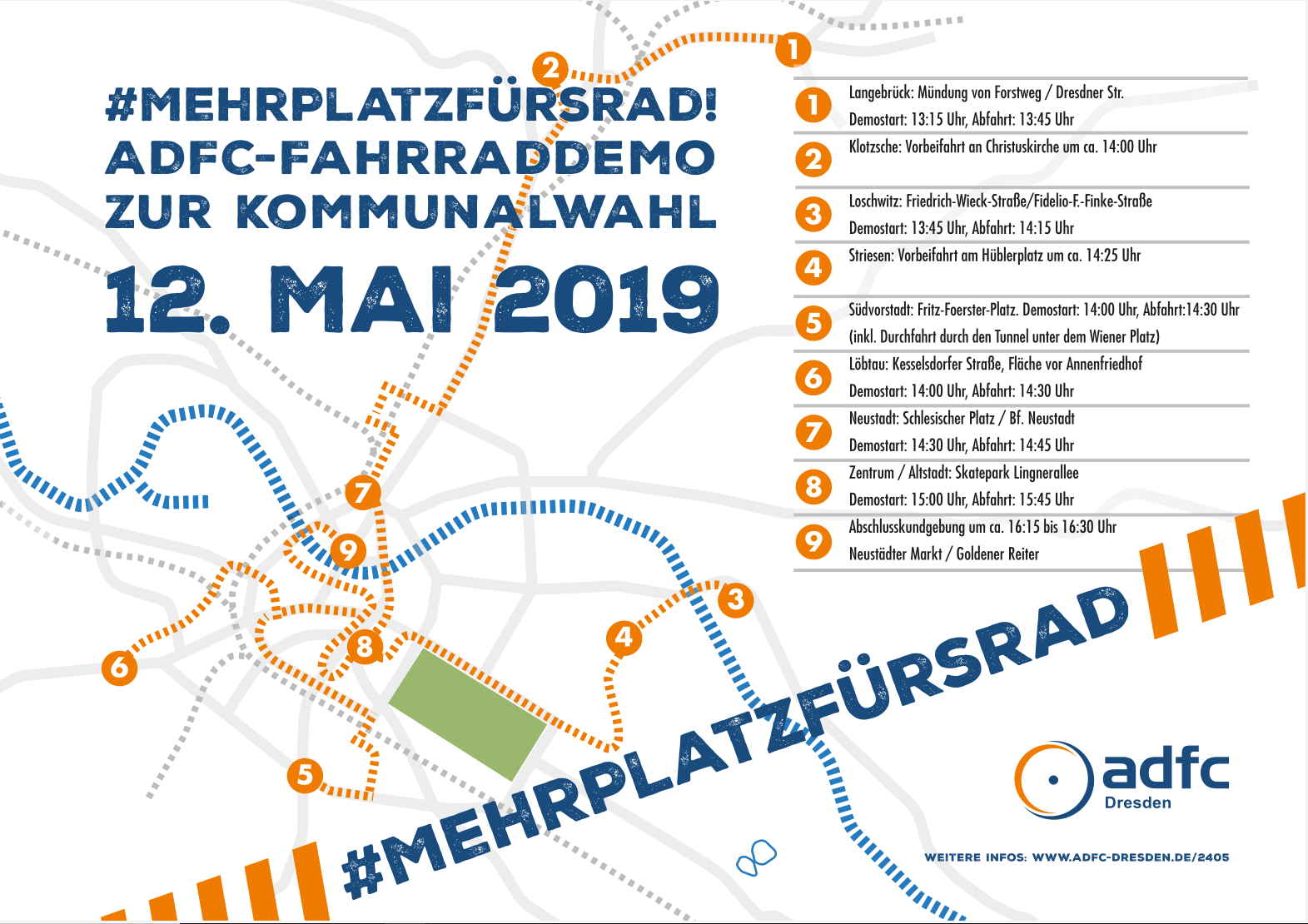 MehrPlatzFursRad Karte