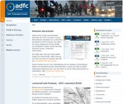 Neue Webseite des ADFC Dresden